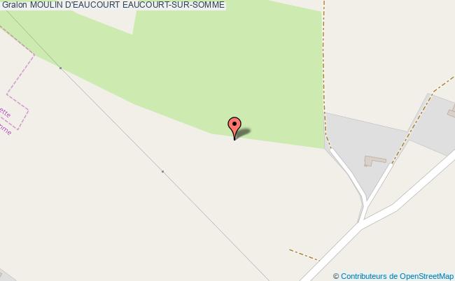 plan Moulin D'eaucourt Eaucourt-sur-somme EAUCOURT-SUR-SOMME