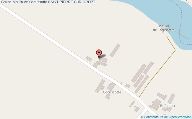 plan Moulin De Cocussotte Saint-pierre-sur-dropt SAINT-PIERRE-SUR-DROPT