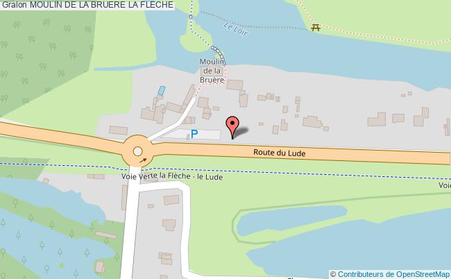 plan Moulin De La Bruere La Fleche LA FLECHE
