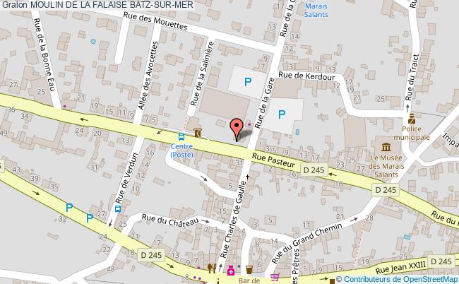 plan Moulin De La Falaise Batz-sur-mer BATZ-SUR-MER