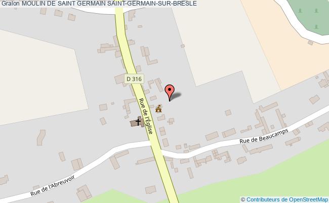 plan Moulin De Saint Germain Saint-germain-sur-bresle SAINT-GERMAIN-SUR-BRESLE