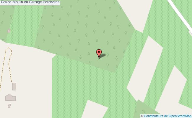 plan Moulin Du Barrage Porcheres Porcheres