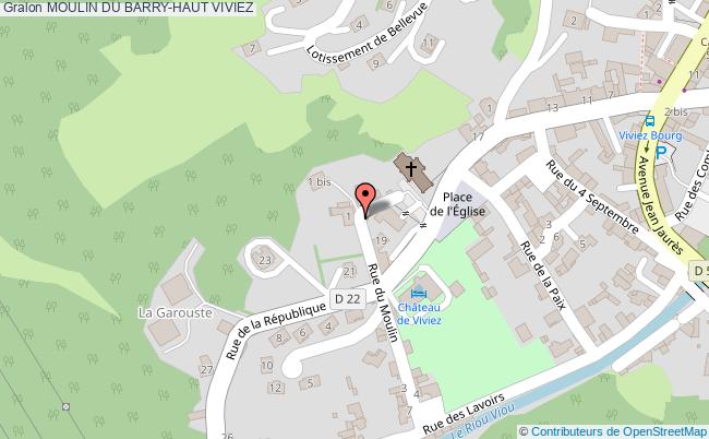 plan Moulin Du Barry-haut Viviez VIVIEZ