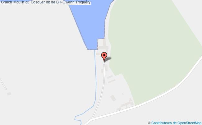 plan Moulin Du Cosquer Dit De Bili-gwenn Troguéry Troguéry
