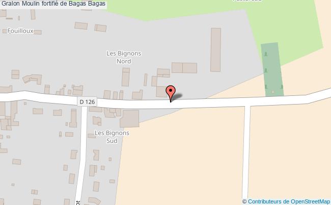 plan Moulin Fortifié De Bagas Bagas Bagas