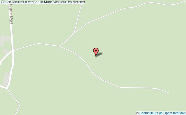 plan Moulins à Vent De La Mure Vassieux-en-vercors Vassieux-en-Vercors