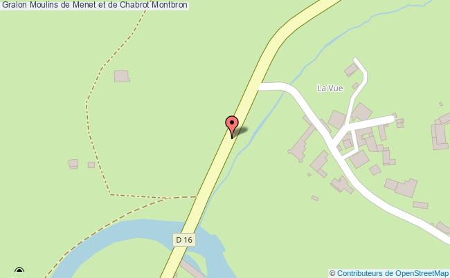 Moulins de Menet et de Chabrot