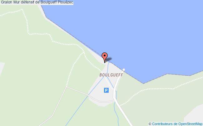 plan Mur Défensif De Boulgueff Plouézec Plouézec