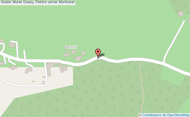 Muriel Goupy, Peintre verrier