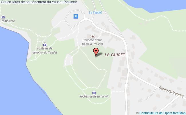 plan Murs De Soutènement Du Yaudet Ploulec'h Ploulec'h