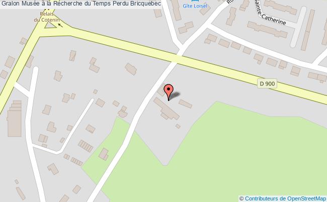 plan Musée à La Recherche Du Temps Perdu Bricquebec Bricquebec