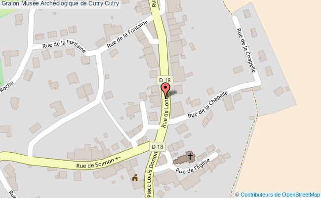 plan Musée Archéologique De Cutry Cutry Cutry