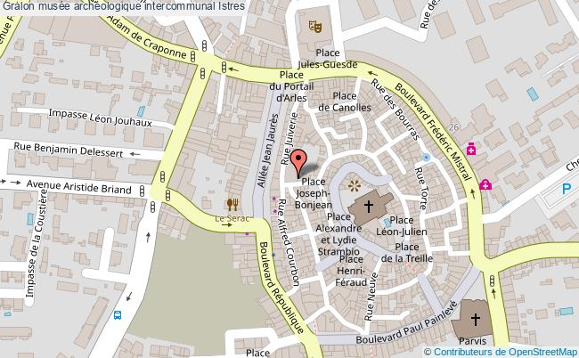 plan Musée Archéologique Intercommunal Istres Istres