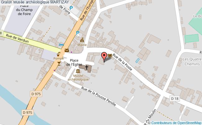 plan Musée Archéologique Martizay MARTIZAY