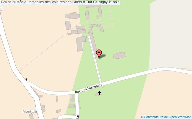 plan Musée Automobiles Des Voitures Des Chefs D'etat Sauvigny-le-bois Sauvigny-le-bois