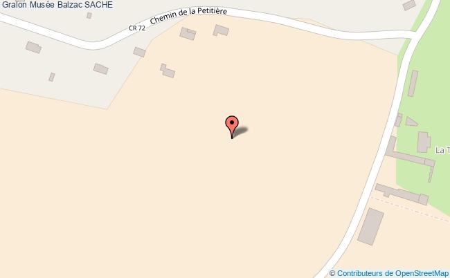 plan Musée Balzac Sache SACHE