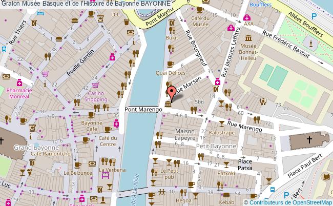 plan Musée Basque Et De L'histoire De Bayonne Bayonne BAYONNE
