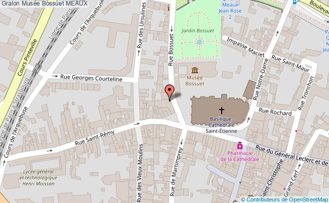 plan Musée Bossuet Meaux MEAUX