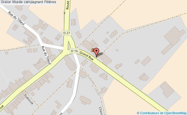 plan Musée Campagnard Fillières Fillières