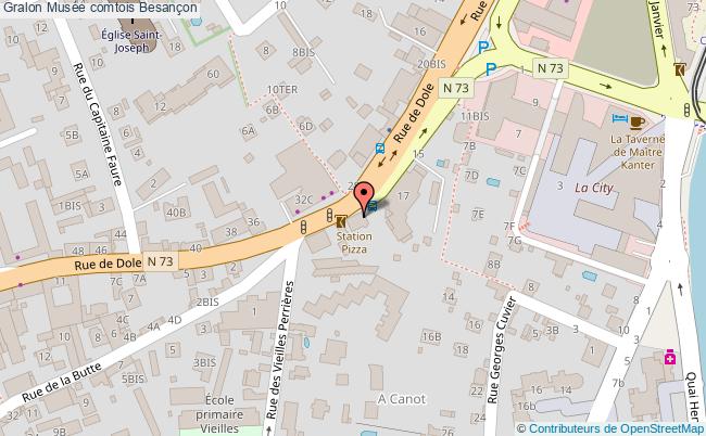 plan Musée Comtois Besançon Besançon