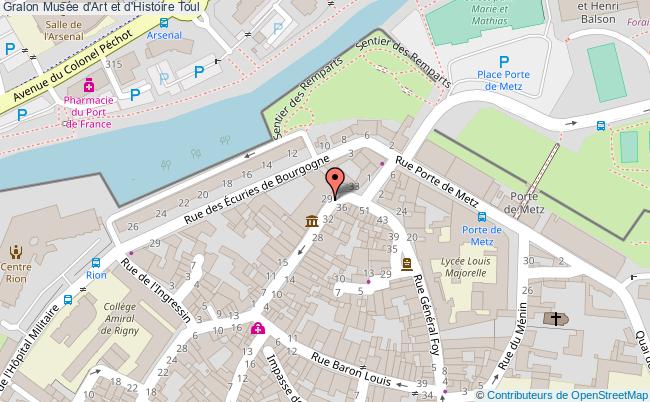 plan Musée D'art Et D'histoire Toul Toul
