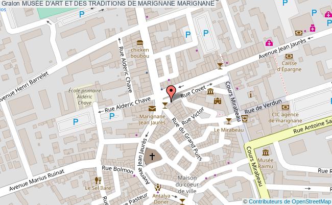 plan MusÉe D'art Et Des Traditions De Marignane Marignane MARIGNANE