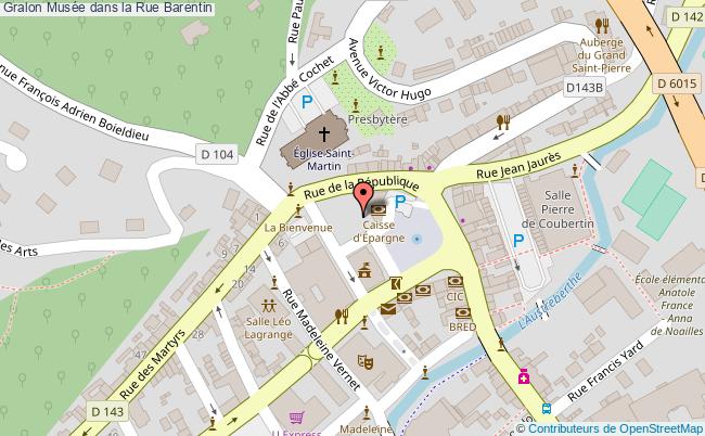 plan Musée Dans La Rue Barentin Barentin