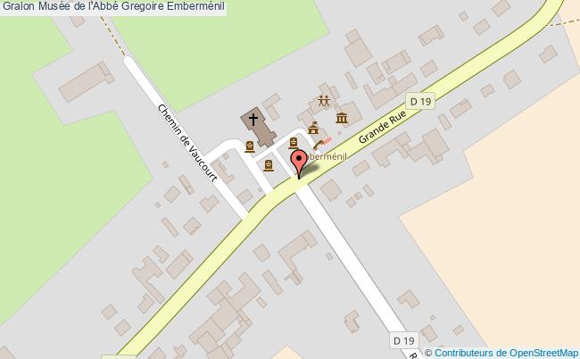 plan Musée De L'abbé Gregoire Emberménil Emberménil