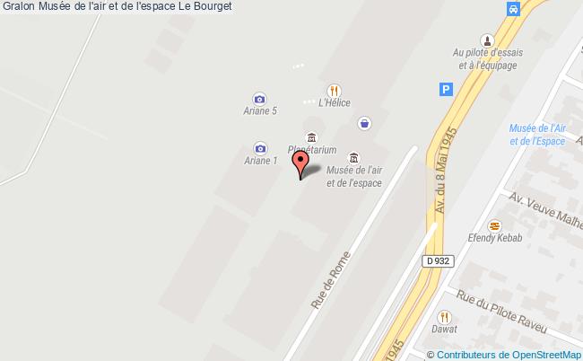 plan Musée De L'air Et De L'espace Le Bourget Le Bourget