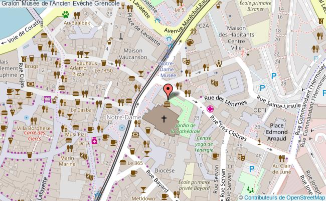 plan Musée De L'ancien Evêché Grenoble Grenoble