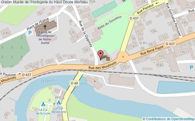 plan Musée De L'horlogerie Du Haut Doubs Morteau Morteau