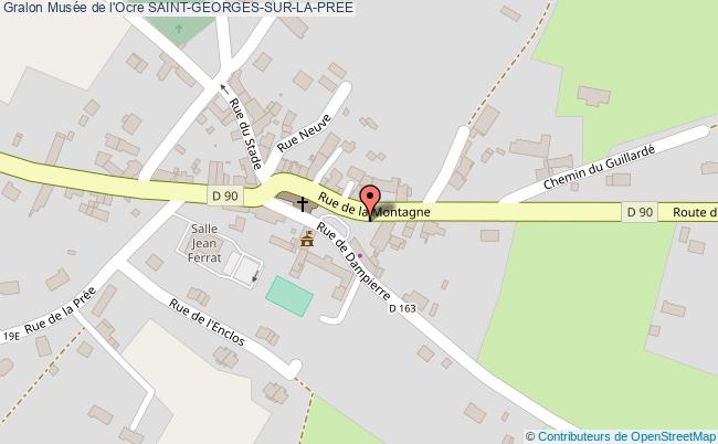 plan Musée De L'ocre Saint-georges-sur-la-pree SAINT-GEORGES-SUR-LA-PREE
