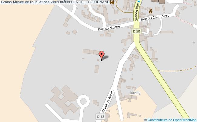 plan Musée De L'outil Et Des Vieux Métiers La Celle-guenand LA CELLE-GUENAND