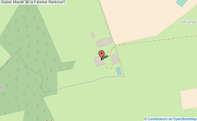 plan Musée De La Faïence Rarécourt Rarécourt