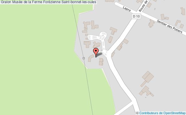 plan Musée De La Ferme Forézienne Saint-bonnet-les-oules Saint-bonnet-les-oules