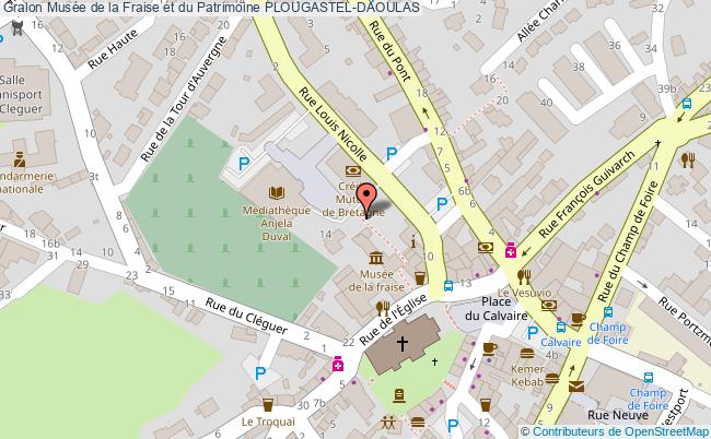 plan Musée De La Fraise Et Du Patrimoine Plougastel-daoulas PLOUGASTEL-DAOULAS