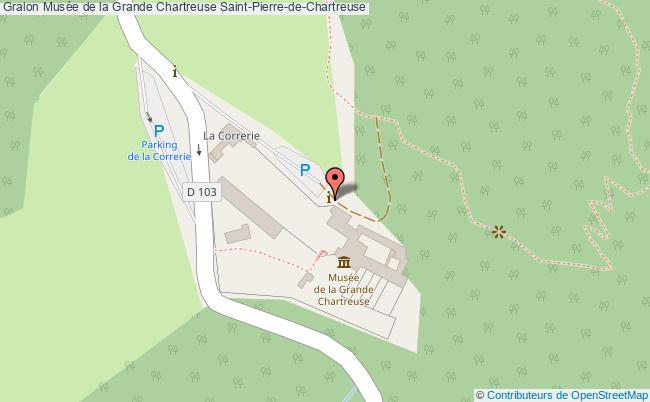 plan Musée De La Grande Chartreuse Saint-pierre-de-chartreuse Saint-Pierre-de-Chartreuse