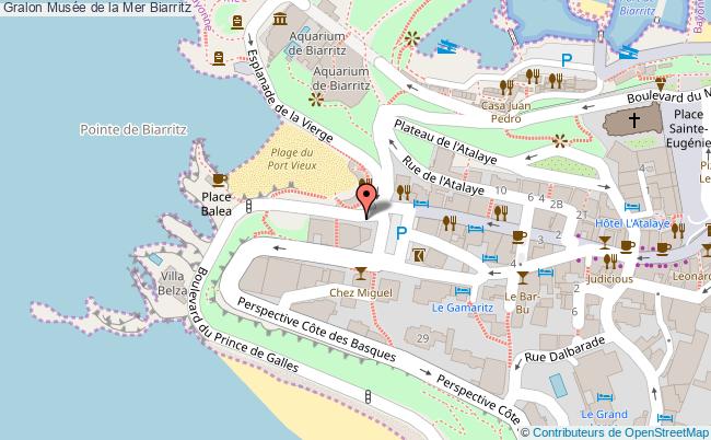 plan Musée De La Mer Biarritz Biarritz