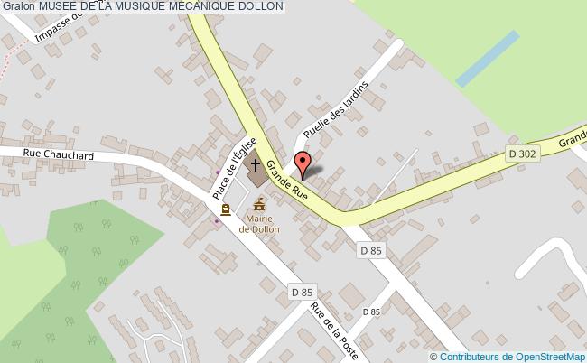 plan Musee De La Musique Mecanique Dollon DOLLON
