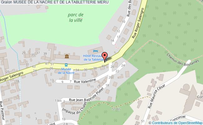 plan Musee De La Nacre Et De La Tabletterie Meru MERU