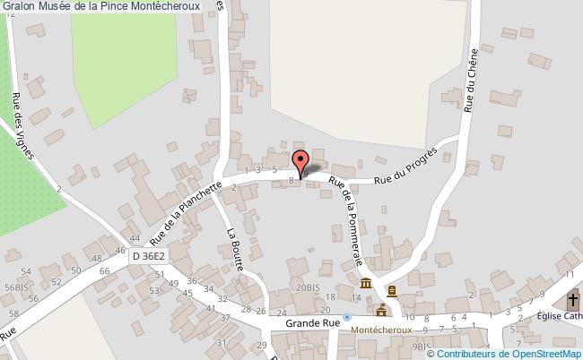 plan Musée De La Pince Montécheroux Montécheroux