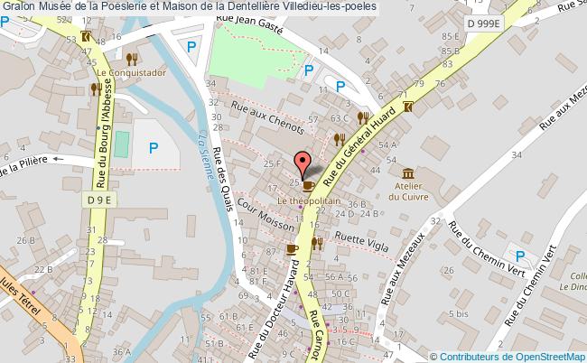 plan Musée De La Poeslerie Et Maison De La Dentellière Villedieu-les-poeles Villedieu-les-poeles