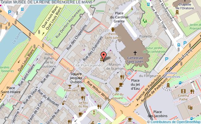 plan Musee De La Reine Berengere Le Mans LE MANS