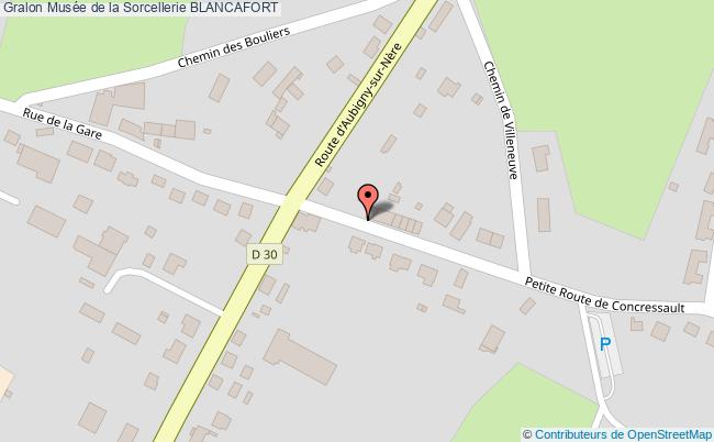 plan Musée De La Sorcellerie Blancafort BLANCAFORT