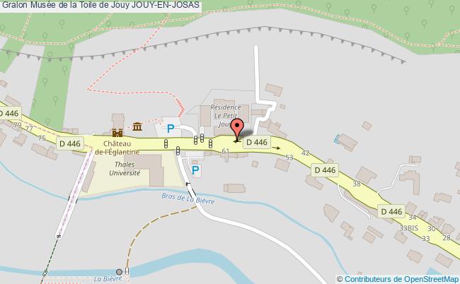 plan Musée De La Toile De Jouy Jouy-en-josas JOUY-EN-JOSAS