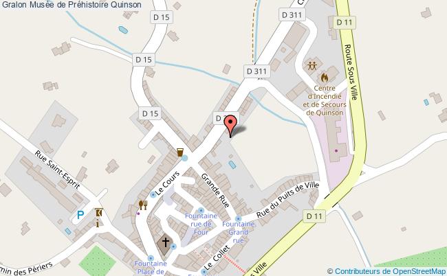 plan Musée De Préhistoire Quinson Quinson