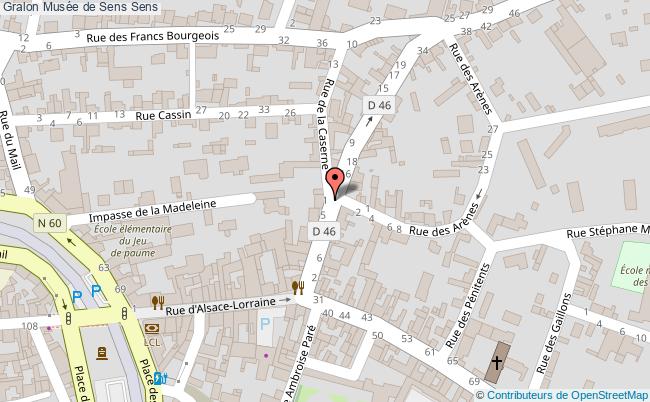 plan Musée De Sens Sens Sens