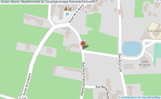 plan Musée Départemental Du Compagnonnage Romanèche-thorins Romanèche-thorins