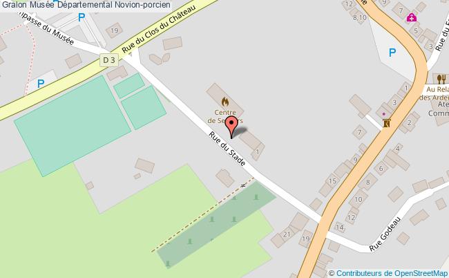 plan Musée Départemental Novion-porcien Novion-porcien