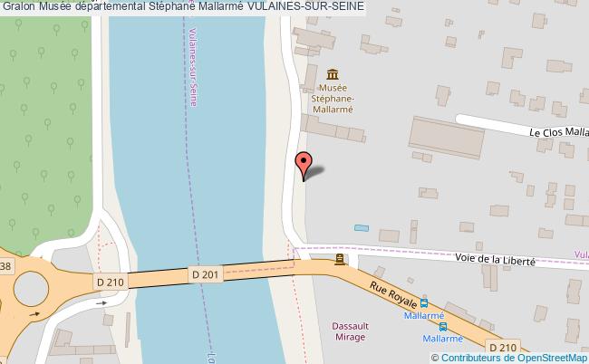 plan Musée Départemental Stéphane Mallarmé Vulaines-sur-seine VULAINES-SUR-SEINE